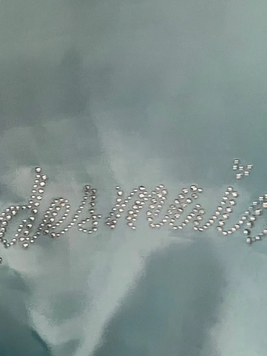 EPLAZA Acid Blue Satin Bridesmaid Rhinestone Robe Kimono Wrap for Women Size O/S - Picture 12 of 17